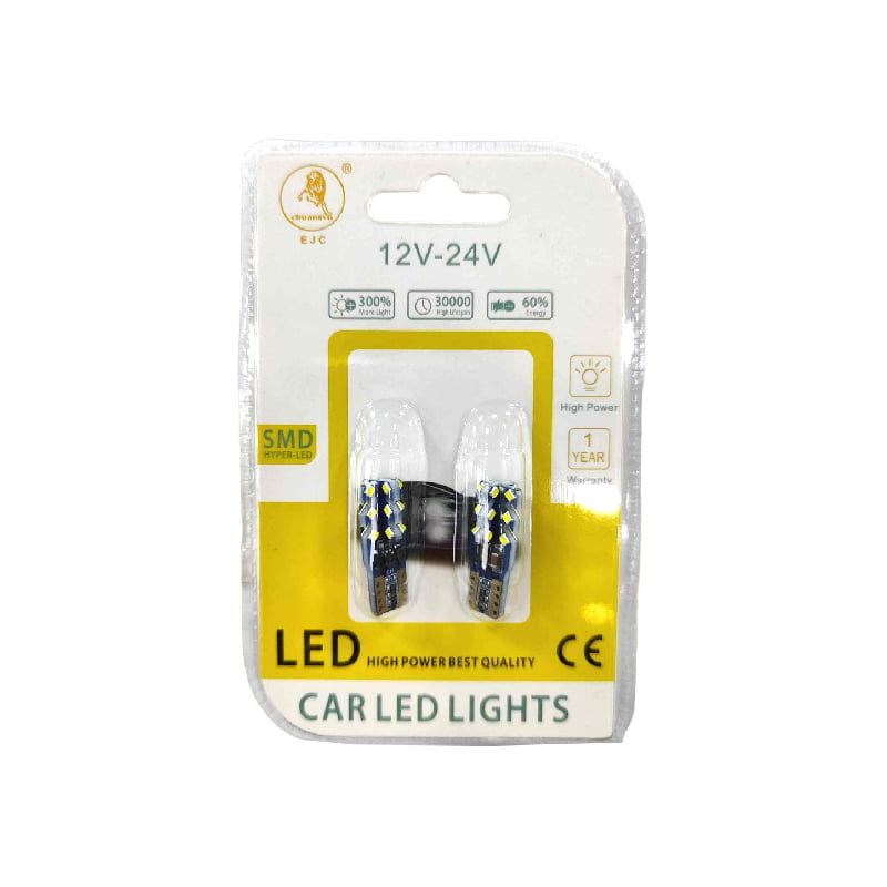 EJC Λάμπες Αυτοκινήτου 2016-24LED 12V-24 2τμχ ψυχρό φως – LED light