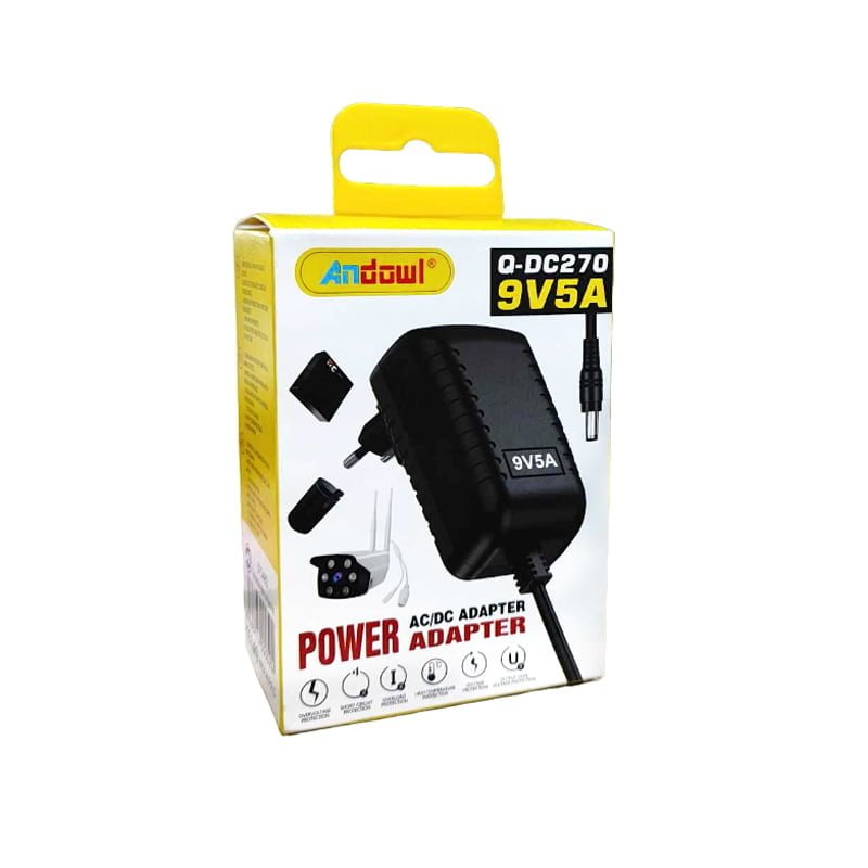 Andowl Universal Τροφοδοτικό 9V5A Q-DC270 - AC/DC Power Adapter