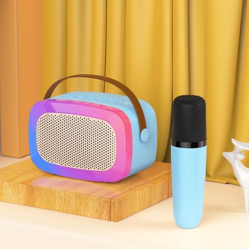 Ksong Artifact Karaoke-V66 Φορητό Ηχείο με Μικρόφωνο για Καραόκε - Karaoke Music Speaker 5W