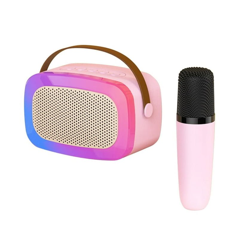 Ksong Artifact Karaoke-V66 Φορητό Ηχείο με Μικρόφωνο για Καραόκε - Karaoke Music Speaker 5W