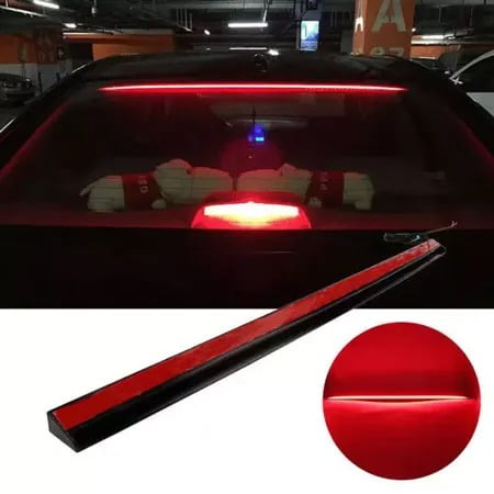 Led φως φρένου αυτοκινήτου κόκκινο για παρμπρίζ - LED Car decoration brake tape