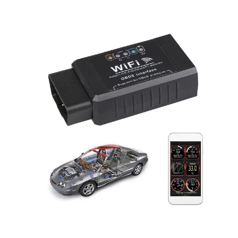 Διαγνωστικό Αυτοκινήτου OBD 2 με WiFi - OBDII Wifi Car diagnostic scanner