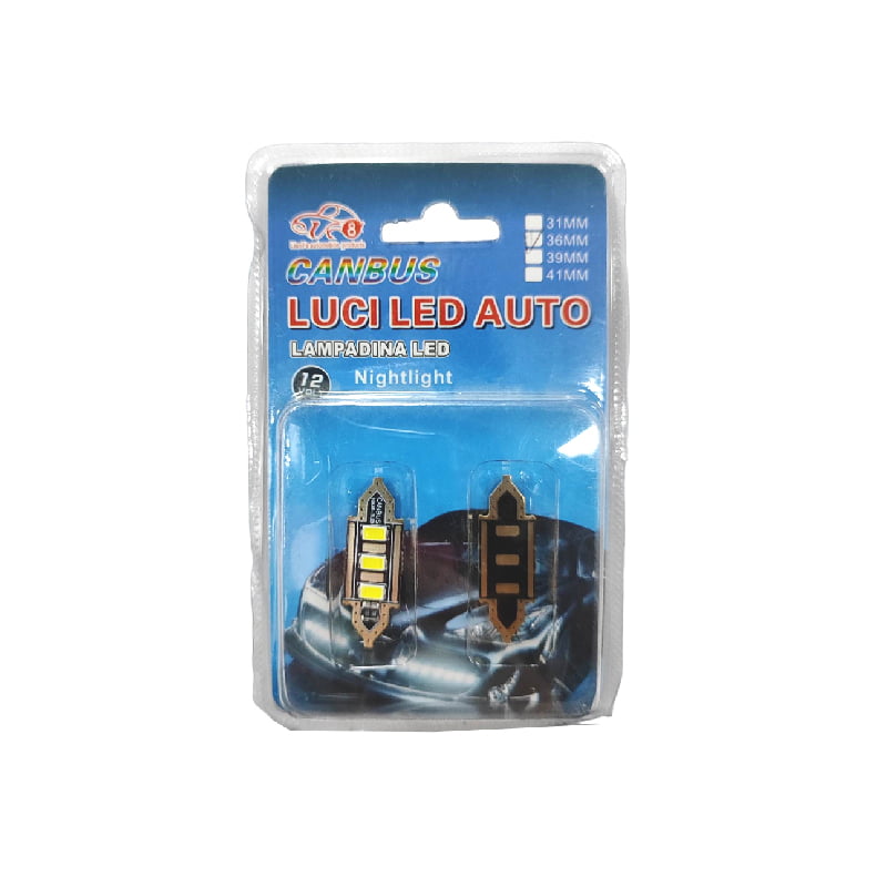 Canbus λάμπα αυτοκινήτου 36mm 12v Nightlight – Car carstyling