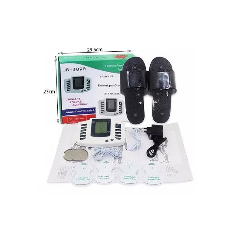 Συσκευή Μασάζ & Μυϊκής Τόνωσης Ηλεκτροθεραπεία με Παντόφλες JR309Α - Electronic pulse massager