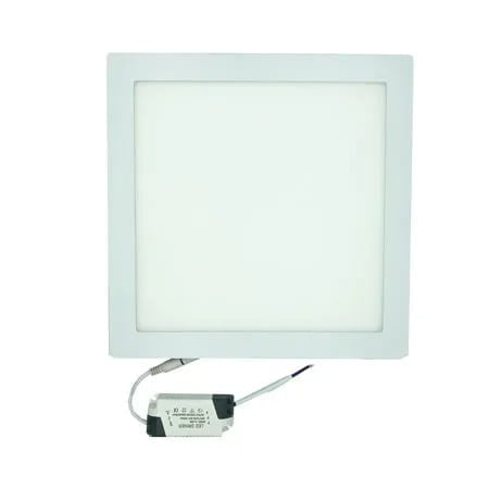 LED φωτιστικό οροφής λευκό φως 18-24W - LED PANEL SQUARE 220V WHITE
