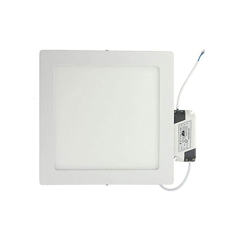 LED φωτιστικό οροφής λευκό φως 18-24W - LED PANEL SQUARE 220V WHITE