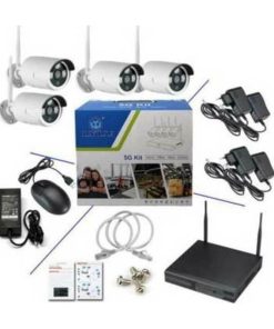Lylu 5G Kit Ολοκληρωμένο Σύστημα CCTV με 4 Ασύρματες Κάμερες Ασύρματο Καταγραφικό - Full HD 5G Kit Camera