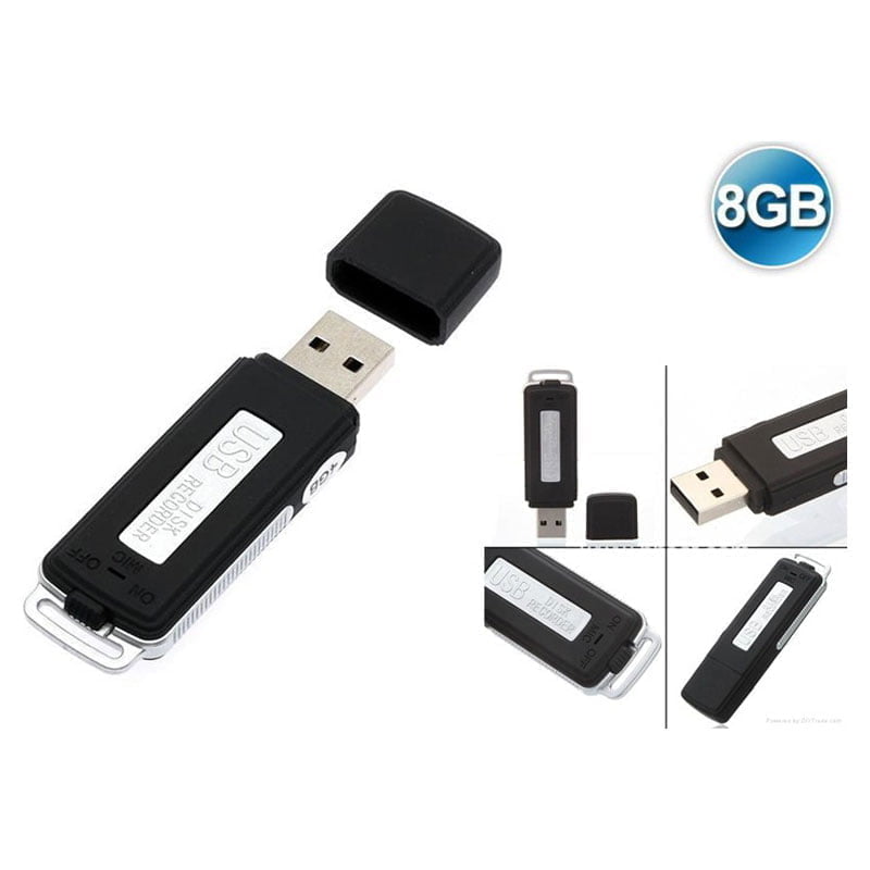 Καταγραφικό Ήχου USB Flash Drive 8GB - USB voice recorder