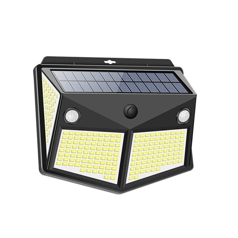 Ηλιακό προβολάκι επιτοίχιο με αισθητήρα κίνησης - Solar powered LED wall light