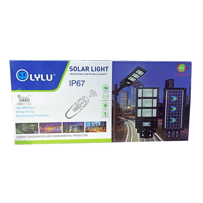 Ηλιακός προβολέας με τηλεχειριστήριο 300W IP67- Lylu Solar light