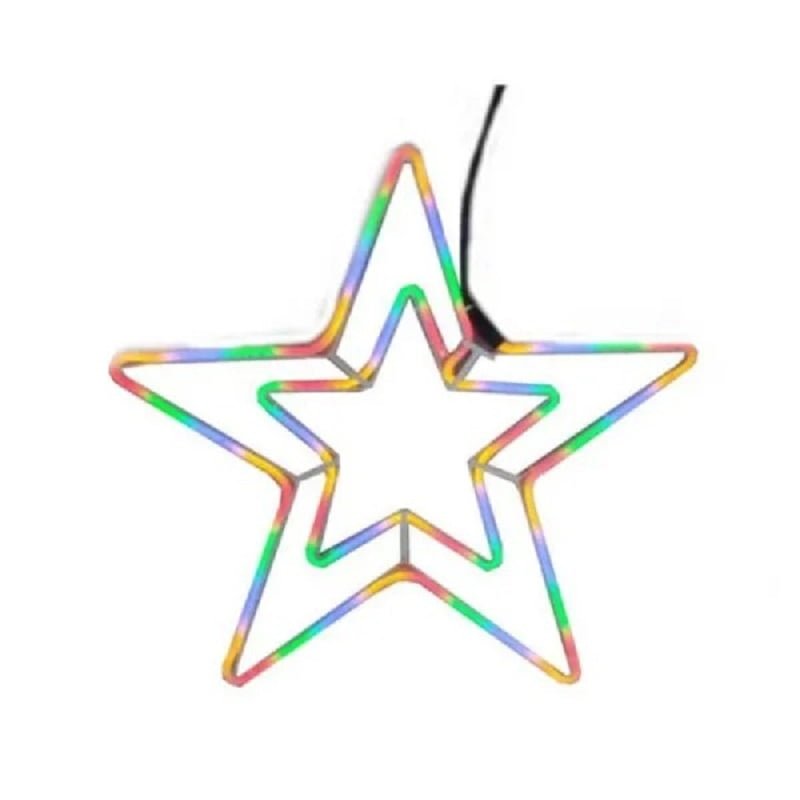 Χριστουγεννιάτικο αστέρι LED Πολύχρωμο RGB - Christmas star