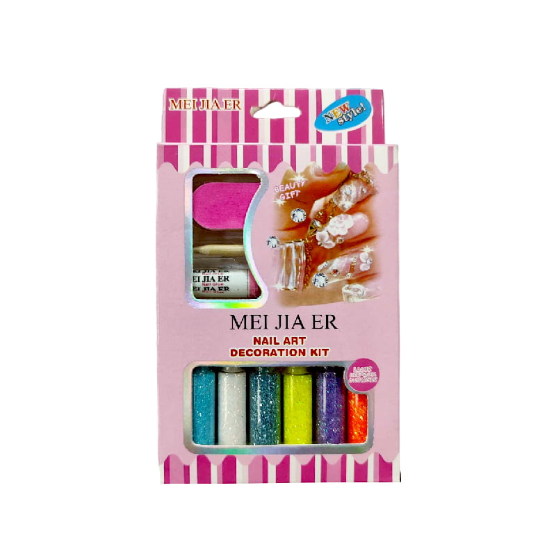 Kit Διακοσμητικά glitter νυχιων - Nail art decoration