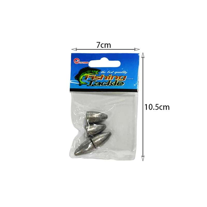 Βαρίδια ψαρέματος 4τμχ - Hook mounted - Additional weight lead fall hook 20G