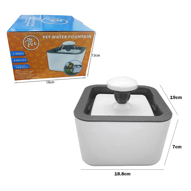 Αυτόματος διανομέας νερού/Συντριβάνι - Pet Water Fountain 2.5lt