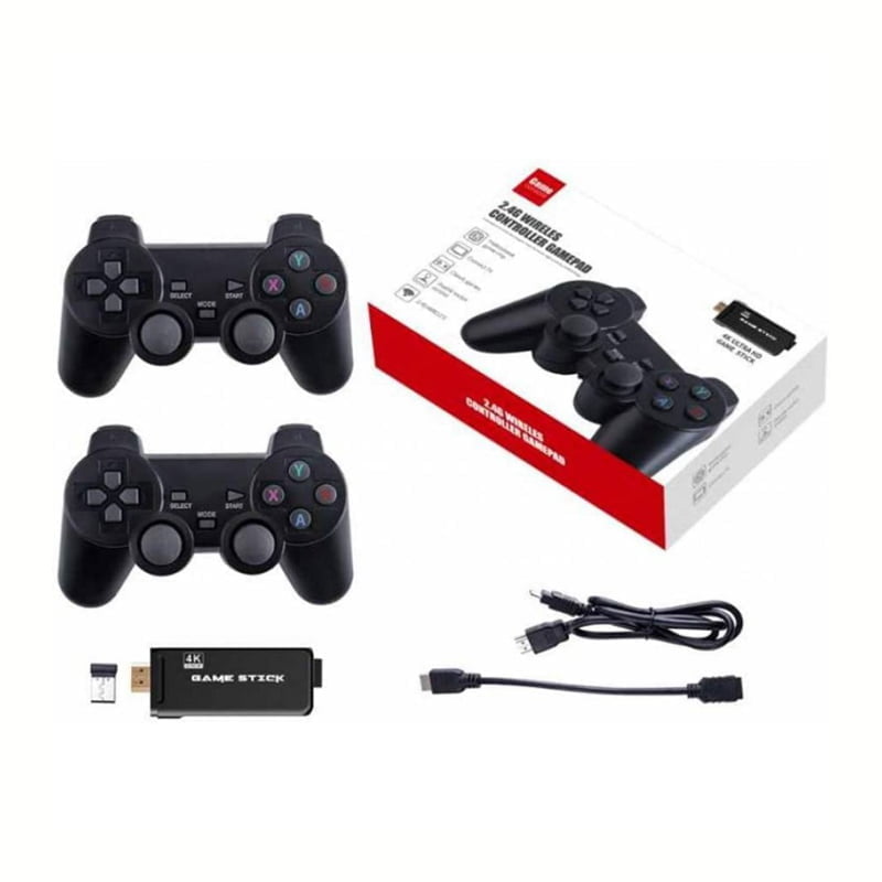 Ασύρματο χειριστήριο παιχνιδιών 2.4G - Wireless Controller Gamepad with 4K Ultra HD Game Stick