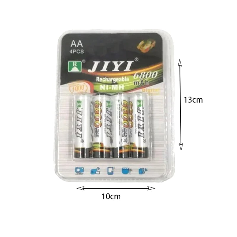 2V 2800mAh 4 τμχ - Rechargeable battery AA 4pcs