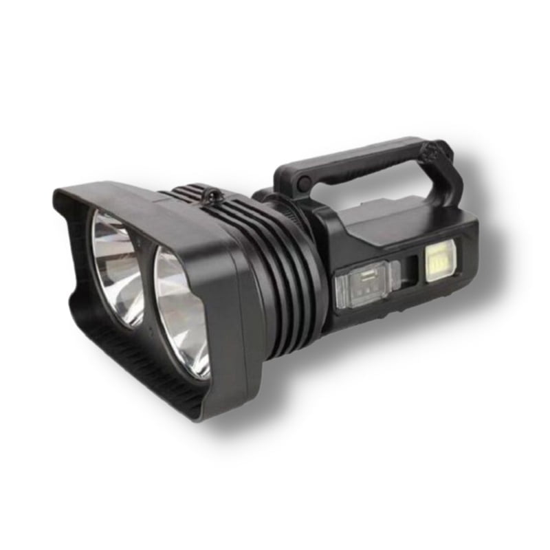 Sandowi Πολυλειτουργικός Επαναφορτιζόμενος Φακός Προβολέας Q-LED5123 - Multifunctional Rechargeable Powerful LED Searchlight