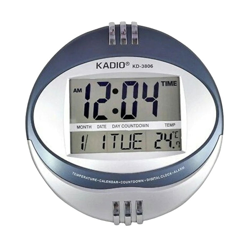 Kadio Ψηφιακό Ρoλόι - Digital Clock KD-3806N