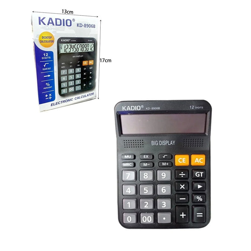 Kadio Αριθμομηχανή - Κομπιουτεράκι - Calculator KD-8906B