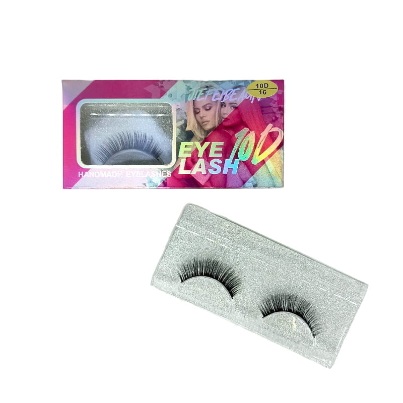 Βλεφαρίδες 10D 2 ζευγάρια 10τεμ- Eyelashes