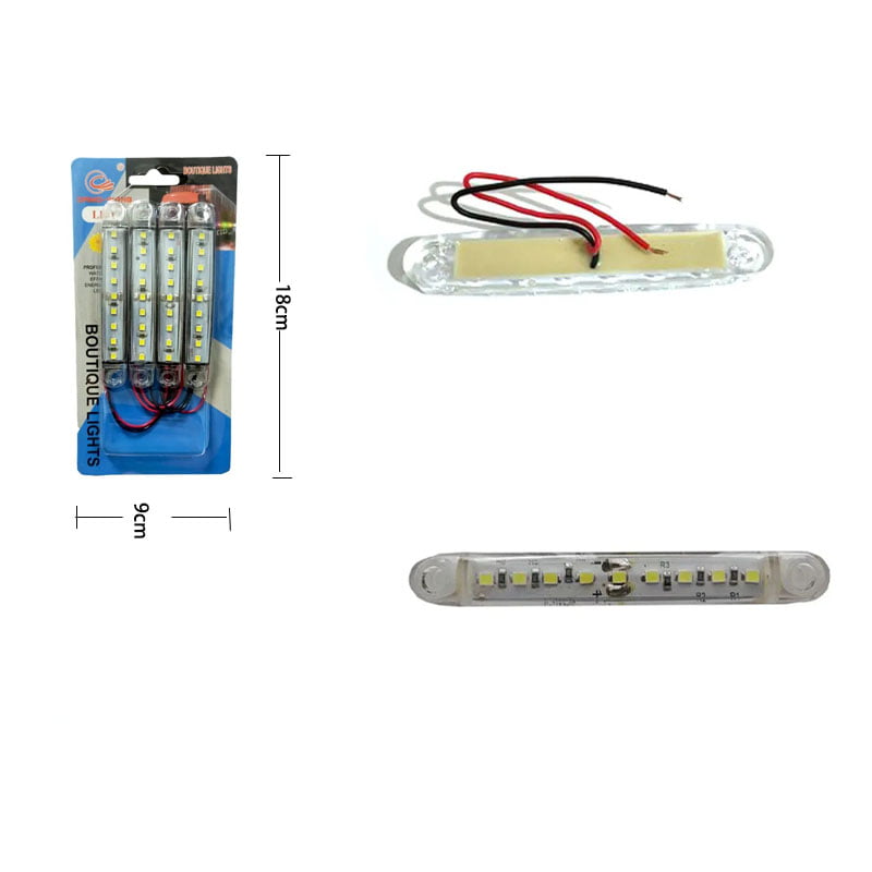 Φώτα όγκου με 9 LED 4τμχ 30V - Boutique lights truck lamp