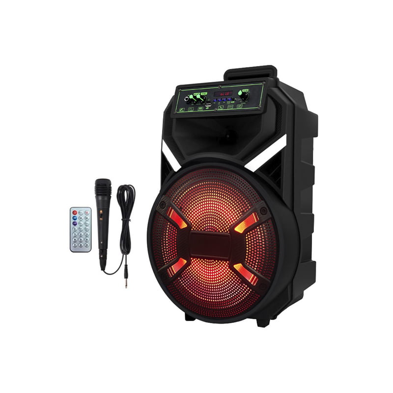 Φορητό ηχείο 1500W με μικρόφωνο & τηλεχειριστήριο MD11-12 12" - Portable wireless speaker