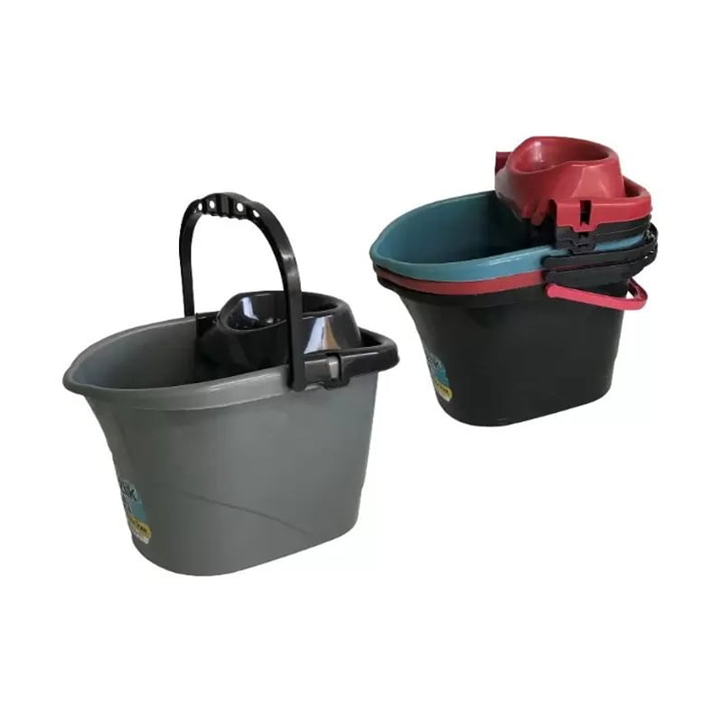 MER WY Πλαστικός Κουβάς με Στίφτη 40L - Classic Mop Bucket