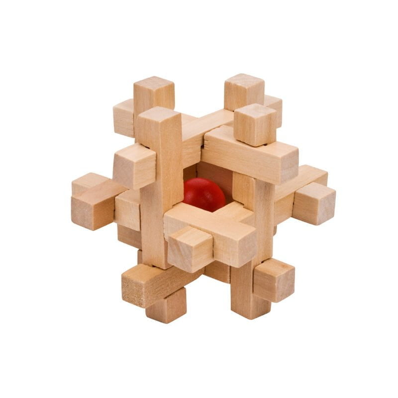 Ξύλινο 3D παζλ - Wooden 3D puzzle