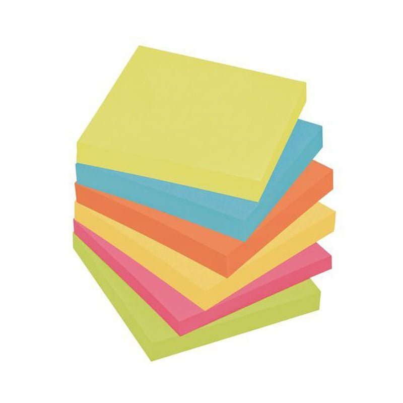 Αυτοκόλλητα Χαρτάκια Post It  75x75mm 12τεμ - Self-adhesive & removable stick notes