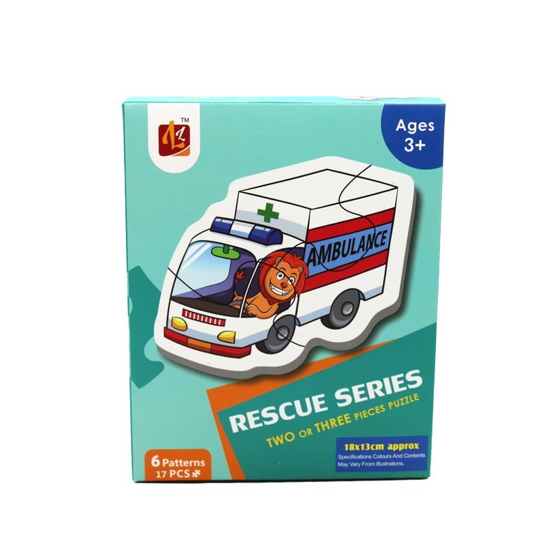 Παιδικό παζλ με οχήματα διάσωσης 3+ - Puzzle