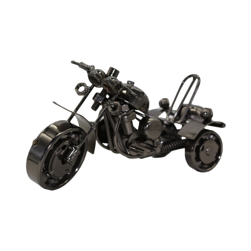 Μεταλλικό διακοσμητικό μηχανάκι Vintage στυλ Μ26Β-913 – Metallic decorative motorcycle
