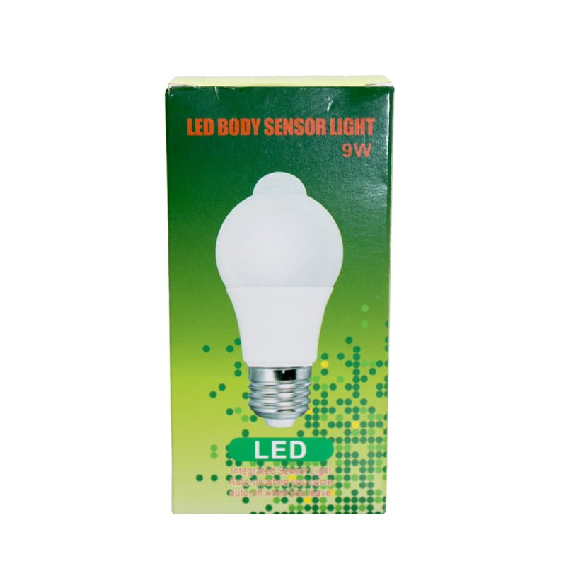 Λάμπα με αισθητήρα κίνησης LED 9W E27 - Light bulb