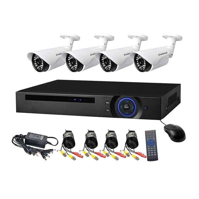Lylu AHD Digital Video Camera P2P 1080P Σύστημα εγγραφής ασφαλείας με 4 κανάλια