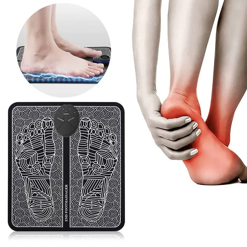 EMS Συσκευή Μασάζ Ποδιών Ηλεκτρομυικής Διέγερσης με Υπέρυθρες - EMS foot massager