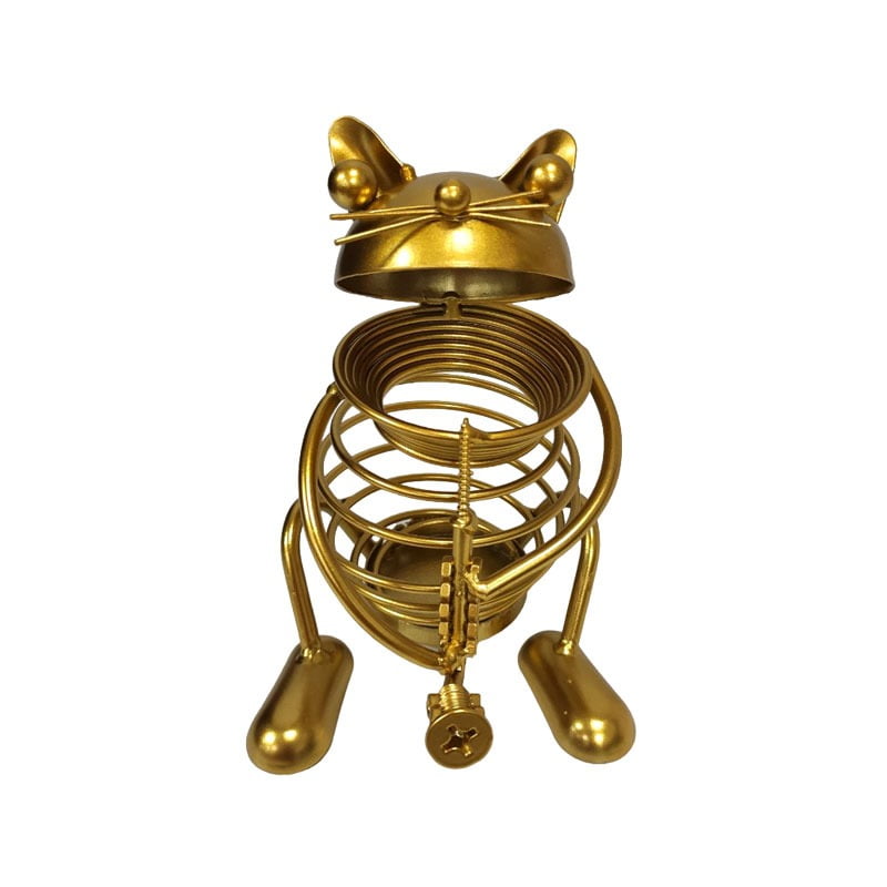 Μεταλλικό διακοσμητικό γάτα A2078 - Metallic decorative cat