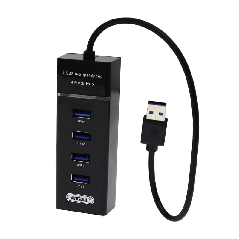 Andowl Q-303 USB 3.0 Hub 4 Θυρών με σύνδεση USB-C - USB HUB