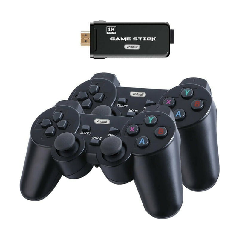 Andowl Ασύρματα χειριστήρια παιχνιδιών 2.4G Q-GS980 - Wireless Controller Gamepad with 4K Ultra HD Game Stick