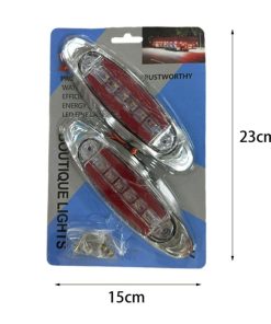 Damo-Wang Πλαϊνά -Πλευρικά Φώτα Φορτηγών Πορτοκαλί – Truck Side Lights