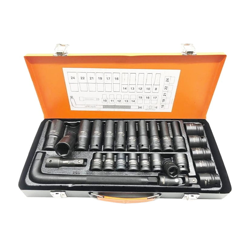 Σετ Καρυδάκια 27τεμ. 1/2" - Impact socket set