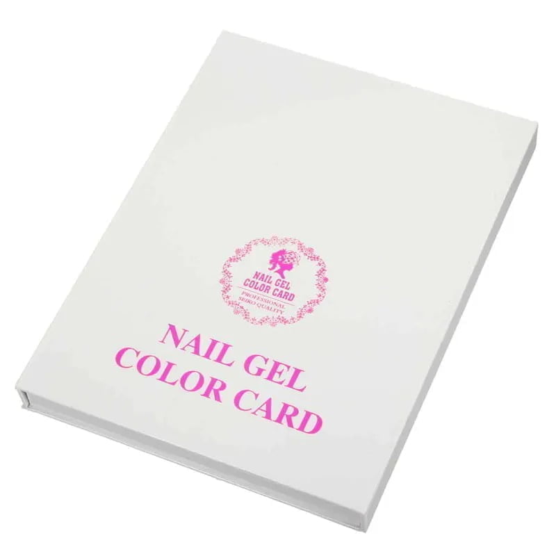 Δειγματολόγιο Βιβλίο Νυχιών 216 θέσεων - Nail color gel card