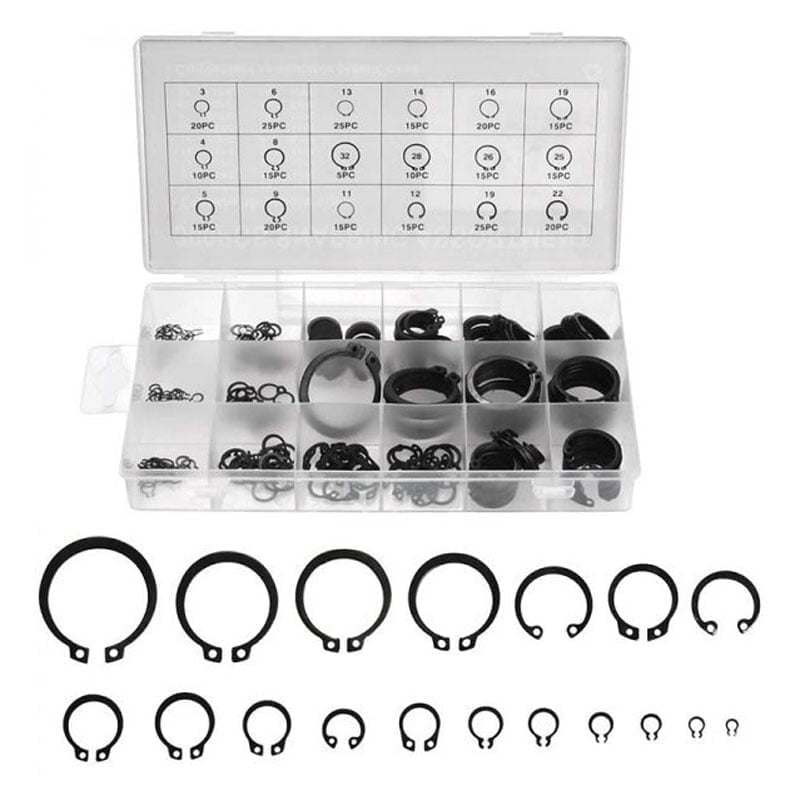 Ασφάλειες SNAP RING σετ 300 τεμαχίων - Snapring assortment 300pcs