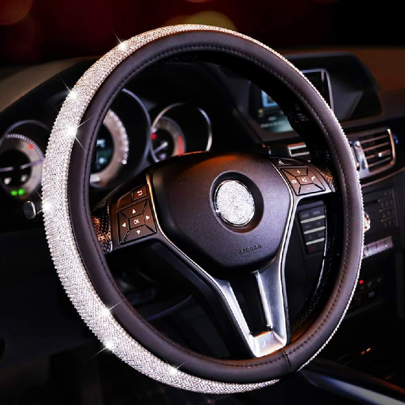 Universal Καλύμματα Τιμονιών Αυτοκινήτου Με Στρας - Car Steering Wheel Covers With Rhinestones