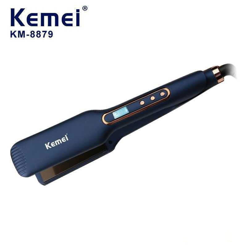 Kemei KM-8879 Πρέσα Μαλλιών με Κεραμικές Πλάκες 55W - Hair straightener