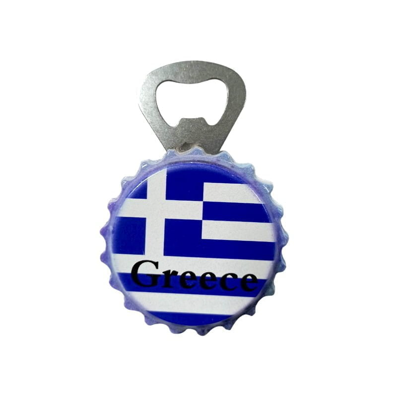 Μαγνητάκι ψυγείου σουβενίρ ανοιχτήρι Greece - Fridge magnet Greece