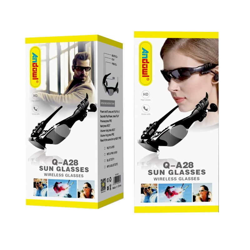 Andowl Γυαλιά ηλίου με ενσωματωμένα ακουστικά Bluetooth Q-A28 - Sun glasses