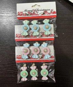 ΧΡΙΣΤΟΥΓΕΝΝΙΑΤΙΚΟ ΣΤΟΛΙΔΙ ΚΑΡΑΜΕΛΑ ΣΕ 3 ΠΛΑΣΤΕΛ ΧΡΩΜΑΤΑ