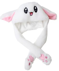 Χειμωνιάτικος σκούφος με φως & κίνηση αυτιών - Winter cap with light & ear movement