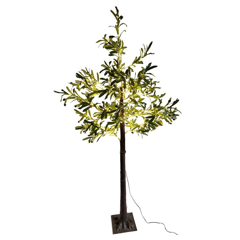 Led Φωτιζόμενο Δέντρο Ελιά με Καρπούς 180cm - Led Olive Tree