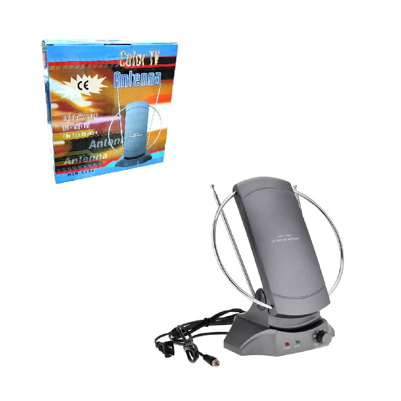 Εσωτερική Κεραία με Ενισχυτή UHF/VHF/FM WIN-6454 - Color TV Antenna