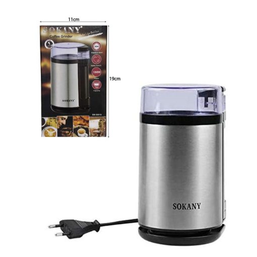Sokany ηλεκτρικός μήλος άλεσης καφέ SM-3001S - Sokany Coffee Grinder SM-3001S